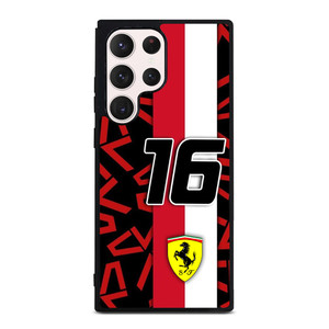 SCUDERIA FERRARI CHARLES LECLERC F1 FORMULA ONE Samsung Galaxy S23 Ultra Case Cover