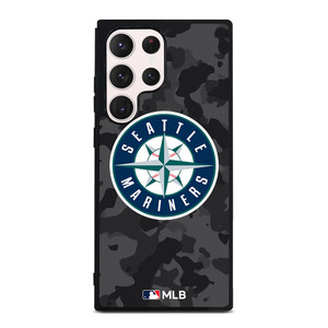 SEATTLE MARINERS BASEBALL BLACK CAMO Samsung Galaxy S23 Ultra Case Cover