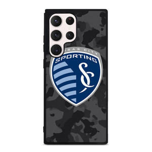 SPORTING KANSAS CITY MLS BLACK CAMO Samsung Galaxy S23 Ultra Case Cover