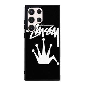STUSSY PARIS BENT CROWN Samsung Galaxy S23 Ultra Case Cover