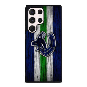 VANCOUVER CANUCKS WOODEN LOGO Samsung Galaxy S23 Ultra Case Cover VANCOUVER CANUCKS WOODEN LOGO Samsung Galaxy S23 Ultra Case Cover