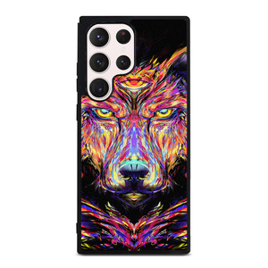 WOLF TRIPPY ART Samsung Galaxy S23 Ultra Case Cover