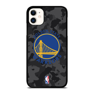 GOLDEN STATE WARRIORS BLACK CAMO iPhone 11 Case Cover