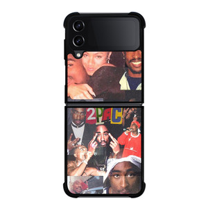 2PAC TUPAC SAKUR RAPPER COLLAGE Samsung Galaxy Z Flip 4 Case Cover