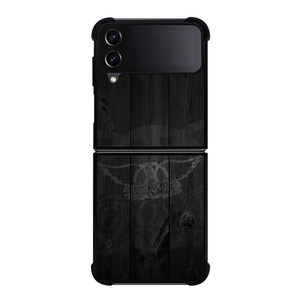 AEROSMITH ROCK BAND WOODEN LOGO Samsung Galaxy Z Flip 4 Case Cover AEROSMITH ROCK BAND WOODEN LOGO Samsung Galaxy Z Flip 4 Case Cover