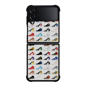 AIR JORDAN SHOES COLLAGE Samsung Galaxy Z Flip 4 Case Cover