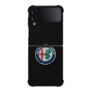 ALFA ROMEO CAR CARBON FIBER Samsung Galaxy Z Flip 4 Case Cover ALFA ROMEO CAR CARBON FIBER Samsung Galaxy Z Flip 4 Case Cover