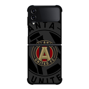 ATLANTA UNITED FC MLS BLACK Samsung Galaxy Z Flip 4 Case Cover