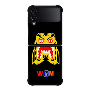 BAPE TIGER WGM Samsung Galaxy Z Flip 4 Case Cover BAPE TIGER WGM Samsung Galaxy Z Flip 4 Case Cover