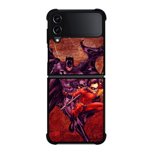 BATMAN AND ROBIN DC SUPERHERO Samsung Galaxy Z Flip 4 Case Cover BATMAN AND ROBIN DC SUPERHERO Samsung Galaxy Z Flip 4 Case Cover