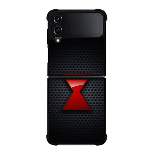 BLACK WIDOW MARVEL SYMBOL Samsung Galaxy Z Flip 4 Case Cover BLACK WIDOW MARVEL SYMBOL Samsung Galaxy Z Flip 4 Case Cover