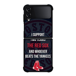 BOSTON RED SOX MLB BASEBALL BANTER FANS 2 Samsung Galaxy Z Flip 4 Case Cover BOSTON RED SOX MLB BASEBALL BANTER FANS 2 Samsung Galaxy Z Flip 4 Case Cover