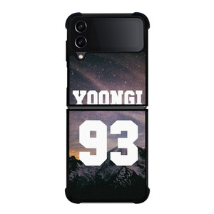 BTS BANGTAN BOYS SUGA 93 COOL Samsung Galaxy Z Flip 4 Case Cover BTS BANGTAN BOYS SUGA 93 COOL Samsung Galaxy Z Flip 4 Case Cover