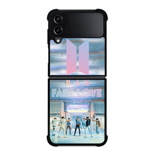 BTS KPOP FAKE LOVE Samsung Galaxy Z Flip 4 Case Cover BTS KPOP FAKE LOVE Samsung Galaxy Z Flip 4 Case Cover