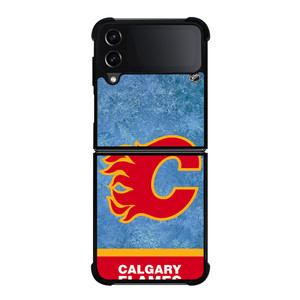 CALGARY FLAMES HOCKEY TEAM Samsung Galaxy Z Flip 4 Case Cover