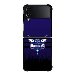 CHARLOTTE HORNETS NBA SKYLINE Samsung Galaxy Z Flip 4 Case Cover