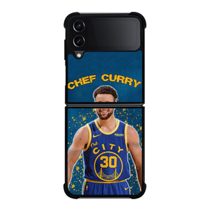 CHEF CURRY GOLDEN STATE WARRIORS 2 Samsung Galaxy Z Flip 4 Case Cover CHEF CURRY GOLDEN STATE WARRIORS 2 Samsung Galaxy Z Flip 4 Case Cover
