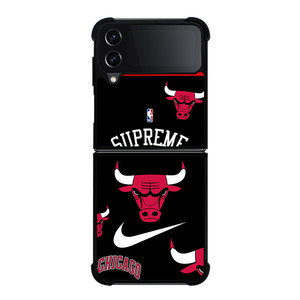 CHICAGO BULLS NBA X SUPREME NIKE Samsung Galaxy Z Flip 4 Case Cover CHICAGO BULLS NBA X SUPREME NIKE Samsung Galaxy Z Flip 4 Case Cover
