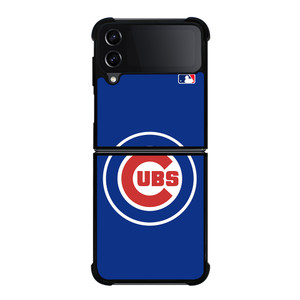CHICAGO CUBS MLB LOGO Samsung Galaxy Z Flip 4 Case Cover CHICAGO CUBS MLB LOGO Samsung Galaxy Z Flip 4 Case Cover