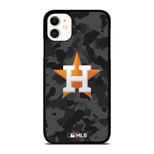 HOUSTON ASTROS BASEBALL BLACK CAMO iPhone 11 Case Cover