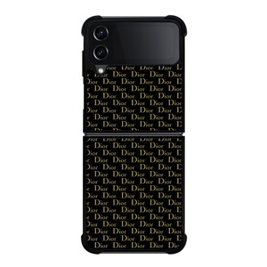 CHRISTIAN DIOR LOGO PATTERN Samsung Galaxy Z Flip 4 Case Cover