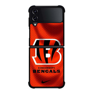 CINCINNATI BENGALS NFL TEAM Samsung Galaxy Z Flip 4 Case Cover
