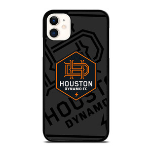 HOUSTON DYNAMO FC MLS BLACK iPhone 11 Case Cover