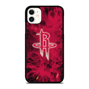 HOUSTON ROCKET BASKETBALL NBA FIRE iPhone 11 Case Cover