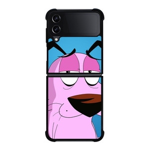 COURAGE THE COWARDLY DOGS CARTOON Samsung Galaxy Z Flip 4 Case Cover COURAGE THE COWARDLY DOGS CARTOON Samsung Galaxy Z Flip 4 Case Cover