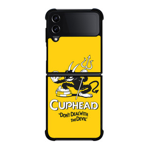 CUPHEAD SHOW DONT DEAL WITH DEVIL Samsung Galaxy Z Flip 4 Case Cover CUPHEAD SHOW DONT DEAL WITH DEVIL Samsung Galaxy Z Flip 4 Case Cover