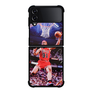 DENNIS RODMAN CHICAGO BULLS NBA Samsung Galaxy Z Flip 4 Case Cover DENNIS RODMAN CHICAGO BULLS NBA Samsung Galaxy Z Flip 4 Case Cover