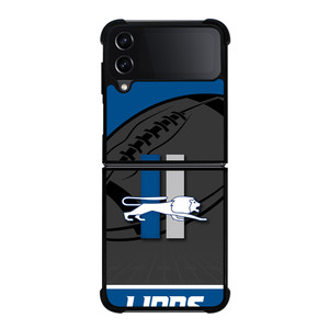 DETROIT LIONS NFL TEAM Samsung Galaxy Z Flip 4 Case Cover DETROIT LIONS NFL TEAM Samsung Galaxy Z Flip 4 Case Cover