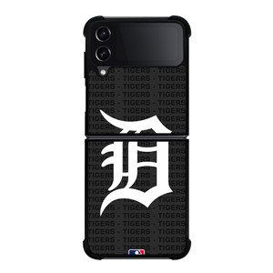 DETROIT TIGERS BASEBALL BLACK Samsung Galaxy Z Flip 4 Case Cover