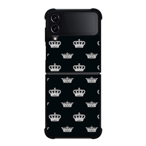 DOLCE AND GABBANA CROWN Samsung Galaxy Z Flip 4 Case Cover DOLCE AND GABBANA CROWN Samsung Galaxy Z Flip 4 Case Cover