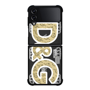 DOLCE AND GABBANA EMBOSS Samsung Galaxy Z Flip 4 Case Cover DOLCE AND GABBANA EMBOSS Samsung Galaxy Z Flip 4 Case Cover