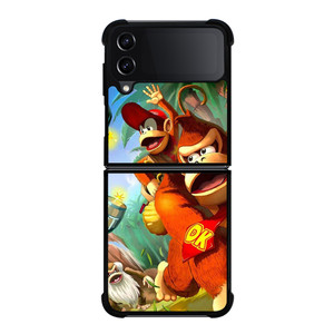 DONKEY KONG NINTENDO GAMES 4 Samsung Galaxy Z Flip 4 Case Cover