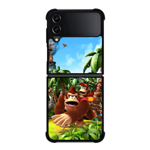 DONKEY KONG NINTENDO GAMES Samsung Galaxy Z Flip 4 Case Cover DONKEY KONG NINTENDO GAMES Samsung Galaxy Z Flip 4 Case Cover