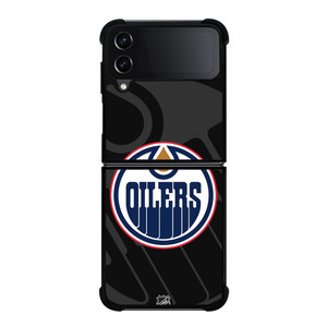 EDMONTON OILERS NHL TEAM Samsung Galaxy Z Flip 4 Case Cover