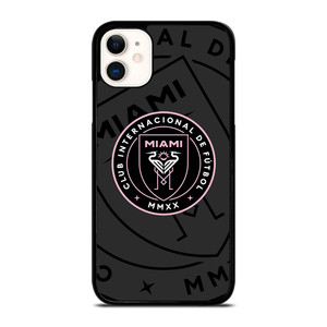 INTER MIAMI CF MLS BLACK iPhone 11 Case Cover