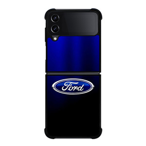 FORD CAR BLUE LOGO Samsung Galaxy Z Flip 4 Case Cover FORD CAR BLUE LOGO Samsung Galaxy Z Flip 4 Case Cover