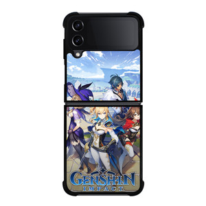 GENSHIN IMPACT GAMES Samsung Galaxy Z Flip 4 Case Cover GENSHIN IMPACT GAMES Samsung Galaxy Z Flip 4 Case Cover