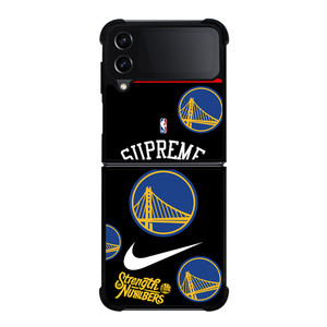 GOLDEN STATE WARRIORS NBA X SUPREME NIKE Samsung Galaxy Z Flip 4 Case Cover GOLDEN STATE WARRIORS NBA X SUPREME NIKE Samsung Galaxy Z Flip 4 Case Cover