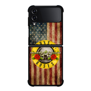 GUNS N ROSES ROCK BAND AMERICA Samsung Galaxy Z Flip 4 Case Cover GUNS N ROSES ROCK BAND AMERICA Samsung Galaxy Z Flip 4 Case Cover