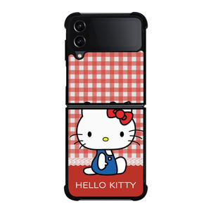 HELLO KITTY RETRO Samsung Galaxy Z Flip 4 Case Cover HELLO KITTY RETRO Samsung Galaxy Z Flip 4 Case Cover