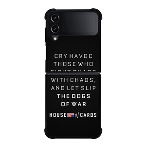 HOUSE OF CARDS QUOTES Samsung Galaxy Z Flip 4 Case Cover