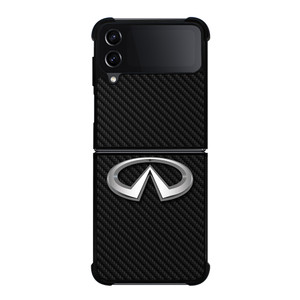 INFINITI MOTORS CARBON FIBER Samsung Galaxy Z Flip 4 Case Cover INFINITI MOTORS CARBON FIBER Samsung Galaxy Z Flip 4 Case Cover