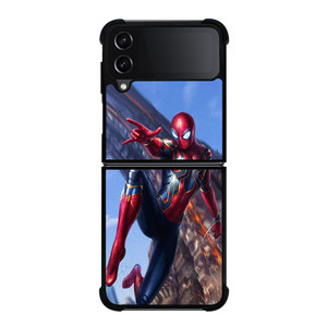 IRON SPIDER SUPERHERO Samsung Galaxy Z Flip 4 Case Cover