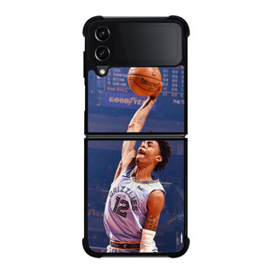 JA MORANT MEMPHIS GRIZZLIES DUNK Samsung Galaxy Z Flip 4 Case Cover JA MORANT MEMPHIS GRIZZLIES DUNK Samsung Galaxy Z Flip 4 Case Cover