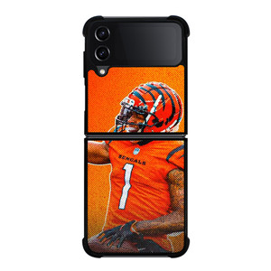 JAMARR CHASE CINCINNATI BENGALS NFL FOOTBALL 2 Samsung Galaxy Z Flip 4 Case Cover JAMARR CHASE CINCINNATI BENGALS NFL FOOTBALL 2 Samsung Galaxy Z Flip 4 Case Cover