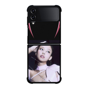 JENNIE BLACKPINK PINK VENOM Samsung Galaxy Z Flip 4 Case Cover JENNIE BLACKPINK PINK VENOM Samsung Galaxy Z Flip 4 Case Cover